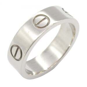CARTIER Authentic 18k Silver Love Ring